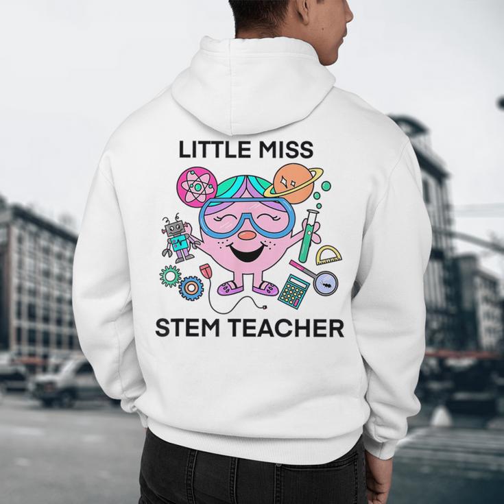 Little Miss Stem Teacher Men's Hoodie Back Print, novelty gifts, funny gifts Little Miss Stem Teacher Men's Hoodie Back Print, novelty gifts, funny gifts