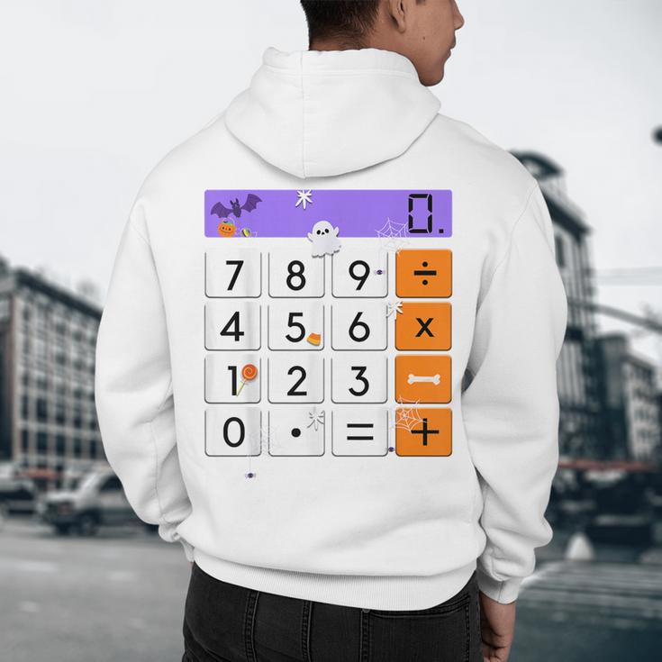 Math Teacher Halloween Costume Calculator Math Pun Men's Hoodie Back Print, novelty gifts, funny gifts Math Teacher Halloween Costume Calculator Math Pun Men's Hoodie Back Print, novelty gifts, funny gifts