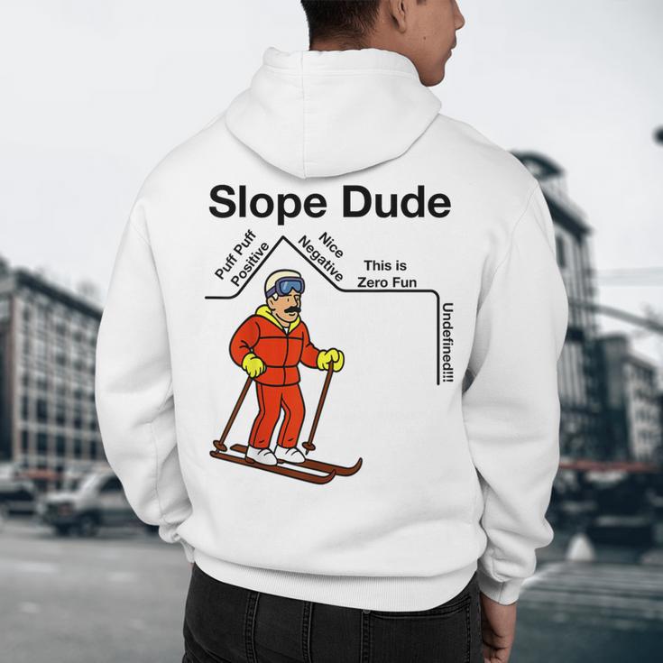 Nerdy Slope Dude Geometry Algebra Math Teacher Men's Hoodie Back Print, novelty gifts, funny gifts Nerdy Slope Dude Geometry Algebra Math Teacher Men's Hoodie Back Print, novelty gifts, funny gifts