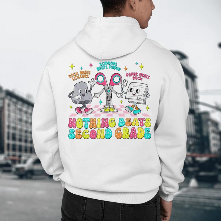 Nothing Beats 2nd Second Grade Back To School Teacher Kids Men's Hoodie Back Print, novelty gifts, funny gifts Nothing Beats 2nd Second Grade Back To School Teacher Kids Men's Hoodie Back Print, novelty gifts, funny gifts