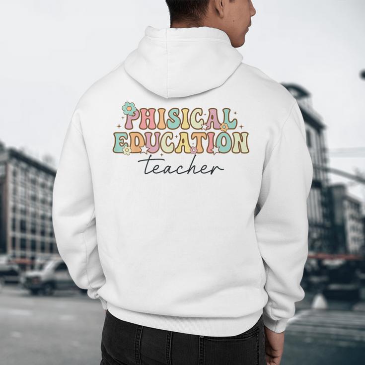 PE Teacher Back To School Physical Education Teacher Men's Hoodie Back Print, novelty gifts, funny gifts PE Teacher Back To School Physical Education Teacher Men's Hoodie Back Print, novelty gifts, funny gifts