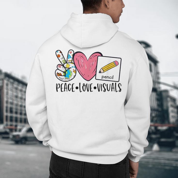 Peace Love Visuals Special Education Teacher Dream Team Men's Hoodie Back Print, novelty gifts, funny gifts Peace Love Visuals Special Education Teacher Dream Team Men's Hoodie Back Print, novelty gifts, funny gifts