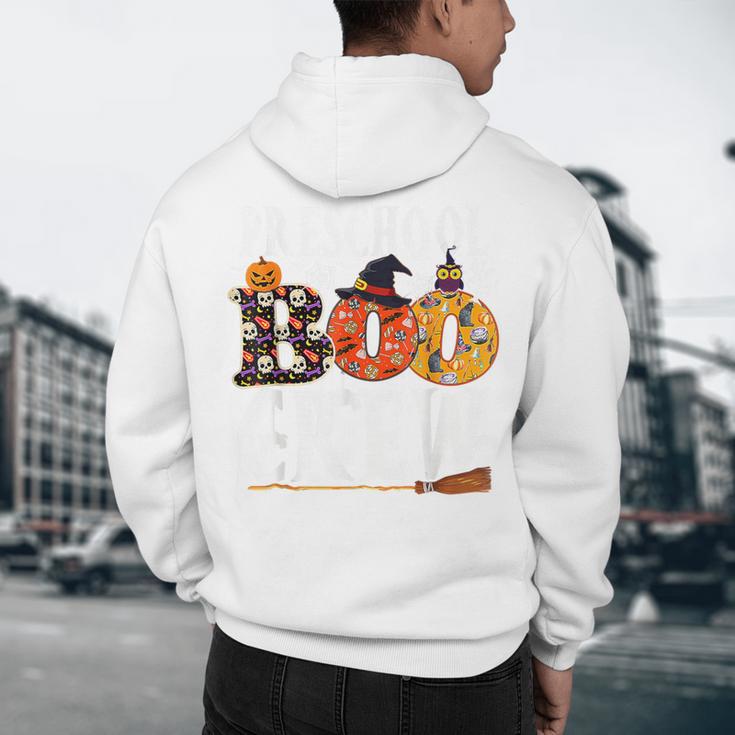 Preschool Boo Crew Teacher Halloween Men's Hoodie Back Print, novelty gifts, funny gifts Preschool Boo Crew Teacher Halloween Men's Hoodie Back Print, novelty gifts, funny gifts