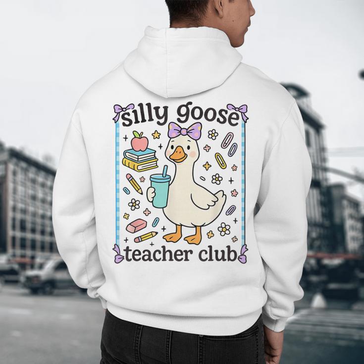 Silly Goose Teacher Club Silly Goose For Teacher Men's Hoodie Back Print, novelty gifts, funny gifts Silly Goose Teacher Club Silly Goose For Teacher Men's Hoodie Back Print, novelty gifts, funny gifts