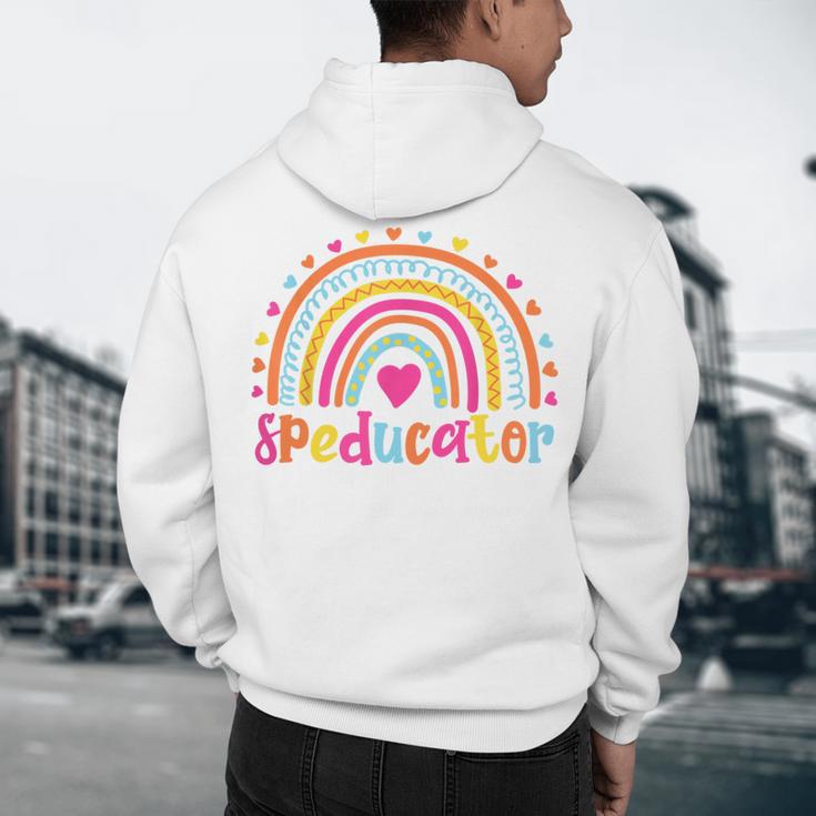 Speducator Special Education Teacher Sped Ed Men's Hoodie Back Print, novelty gifts, funny gifts Speducator Special Education Teacher Sped Ed Men's Hoodie Back Print, novelty gifts, funny gifts