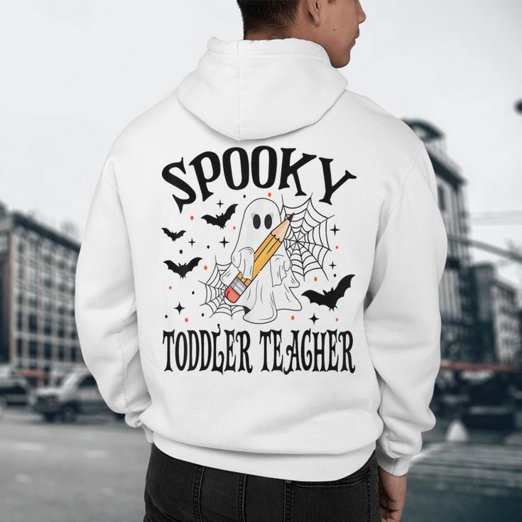 Spooky Toddler Teacher Halloween School Men's Hoodie Back Print, novelty gifts, funny gifts Spooky Toddler Teacher Halloween School Men's Hoodie Back Print, novelty gifts, funny gifts