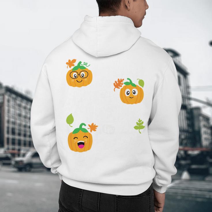 I Teach The Cutest Pumpkins In The Patch Teacher Men's Hoodie Back Print, novelty gifts, funny gifts