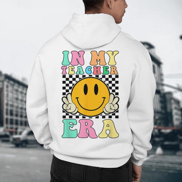 In My Teacher Era Retro Back To School Teacher Student Men's Hoodie Back Print, novelty gifts, funny gifts In My Teacher Era Retro Back To School Teacher Student Men's Hoodie Back Print, novelty gifts, funny gifts