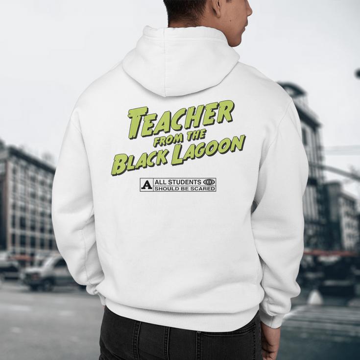 Teacher Halloween Tshirt Teacher From The Lagoon Men Women Men's Hoodie Back Print, novelty gifts, funny gifts Teacher Halloween Tshirt Teacher From The Lagoon Men Women Men's Hoodie Back Print, novelty gifts, funny gifts