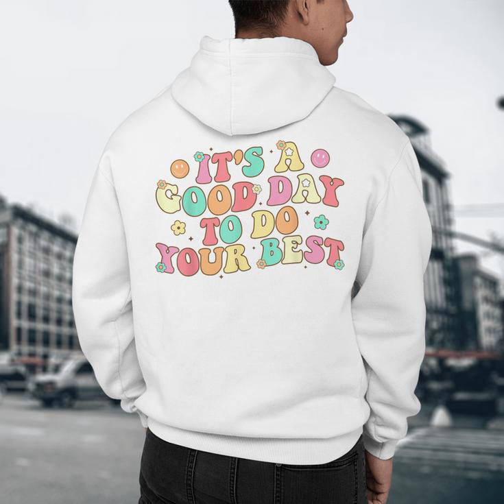 Teacher Testing Shirt It's A Good Day To Do Best Groovy Men's Hoodie Back Print, novelty gifts, funny gifts Teacher Testing Shirt It's A Good Day To Do Best Groovy Men's Hoodie Back Print, novelty gifts, funny gifts