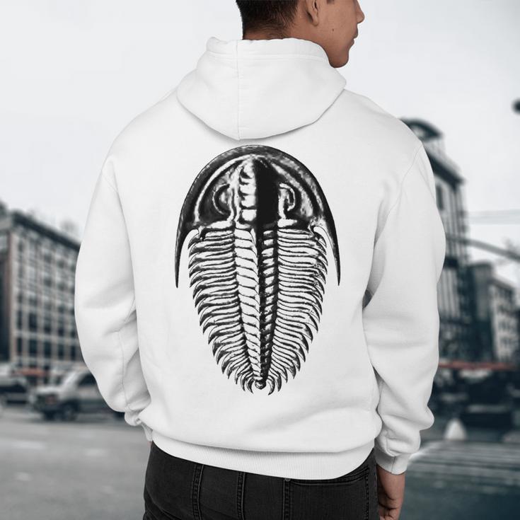 Trilobite Fossil Geology Teacher Student Geologist Men's Hoodie Back Print, novelty gifts, funny gifts Trilobite Fossil Geology Teacher Student Geologist Men's Hoodie Back Print, novelty gifts, funny gifts
