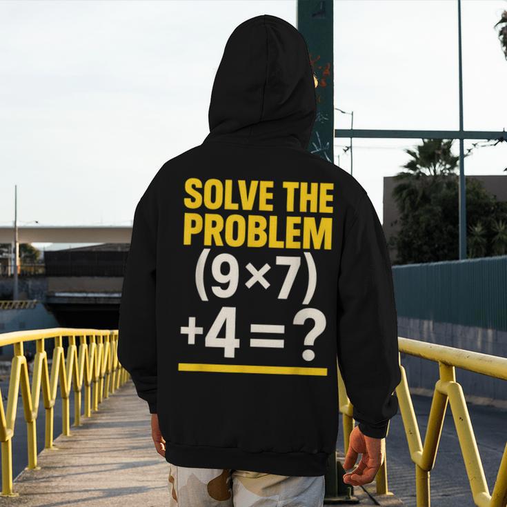 67 Meme Math Teacher School 6-7 Brain Rot Six Seven Men's Hoodie Back Print, funny design 67 Meme Math Teacher School 6-7 Brain Rot Six Seven Men's Hoodie Back Print, funny design