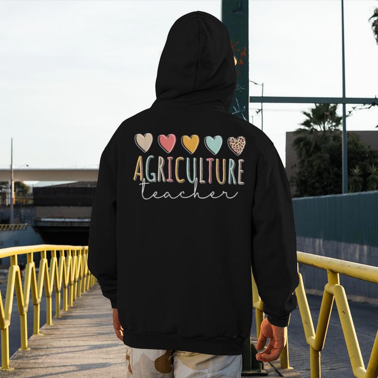 AG Teacher Future Farmer Agriculture Teacher Men's Hoodie Back Print, Future Teacher Gifts, funny design AG Teacher Future Farmer Agriculture Teacher Men's Hoodie Back Print, Future Teacher Gifts, funny design