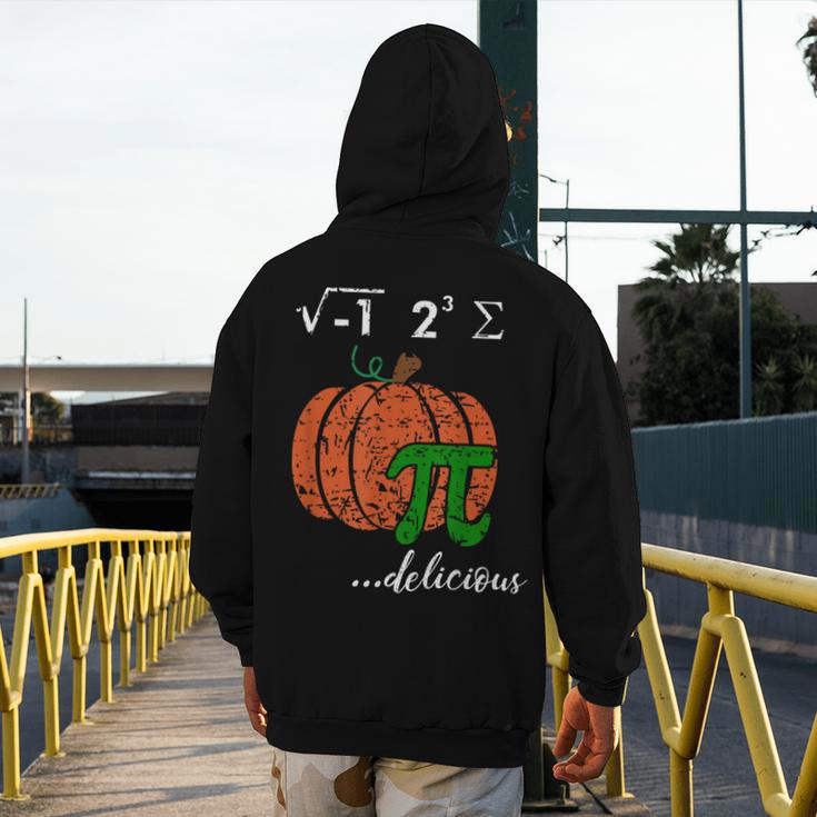 I Ate Some Pumpkin Pi Pie Math Teacher Halloween For Men Women Kids Men's Hoodie Back Print, funny design I Ate Some Pumpkin Pi Pie Math Teacher Halloween For Men Women Kids Men's Hoodie Back Print, funny design