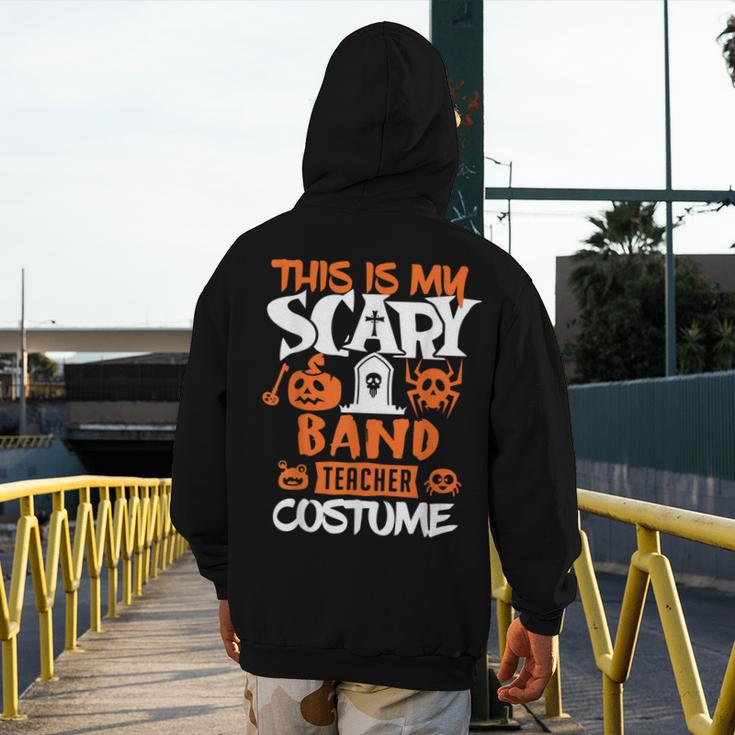 Band Teacher Halloween Shirt Costume School Marching Band For Men Women Men's Hoodie Back Print, funny design Band Teacher Halloween Shirt Costume School Marching Band For Men Women Men's Hoodie Back Print, funny design