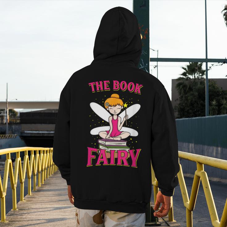 The Book Fairy Reading Teacher Librarian T-Shirt Men's Hoodie Back Print, funny design The Book Fairy Reading Teacher Librarian T-Shirt Men's Hoodie Back Print, funny design