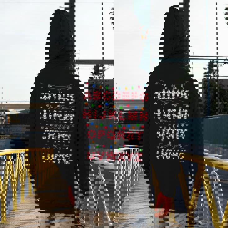 Christmas Alphabet Candy Cane Teachers Students Candy Cane For Men Women Kids Men&#x27;s Hoodie Back Print, funny design