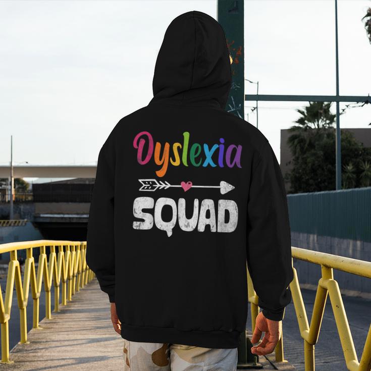Dyslexia Awareness Month Dyslexia Teacher Therapist Men's Hoodie Back Print, funny design Dyslexia Awareness Month Dyslexia Teacher Therapist Men's Hoodie Back Print, funny design