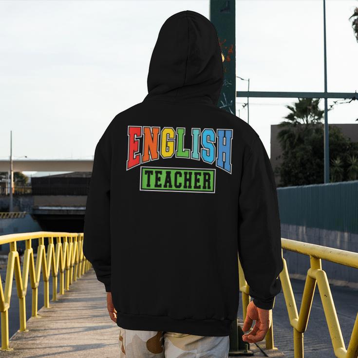 English Teacher Men Women Grammar Class English Teacher Men's Hoodie Back Print, English Teacher Gifts, funny design English Teacher Men Women Grammar Class English Teacher Men's Hoodie Back Print, English Teacher Gifts, funny design