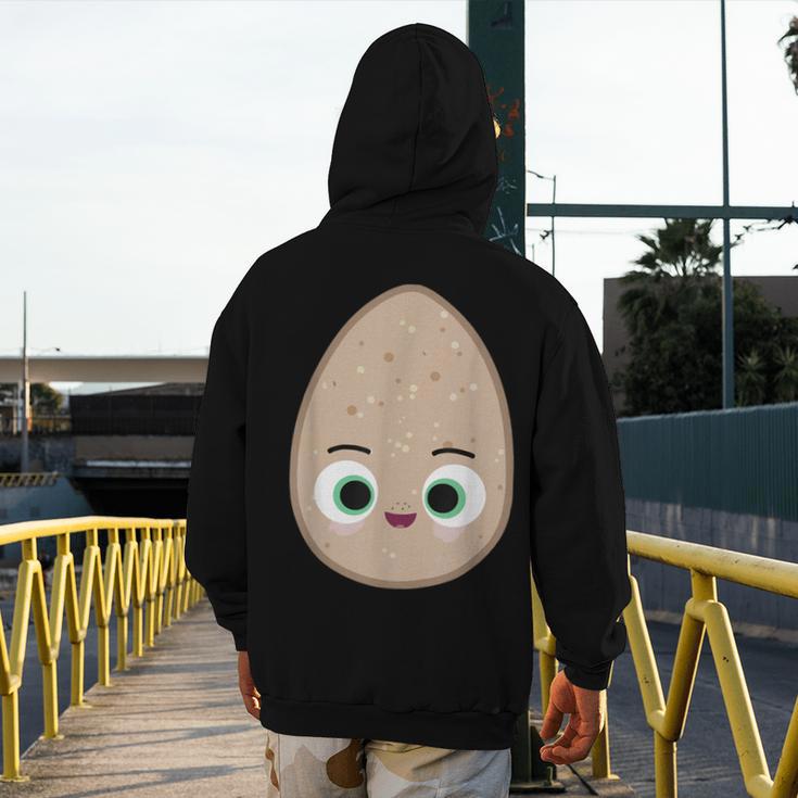 Good Egg Teacher Halloween Costume Group The Shel Egg Men's Hoodie Back Print, funny design