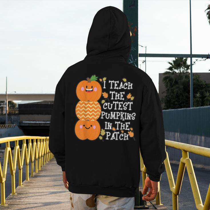 Halloween Teacher Shirt I Teach The Cutest Pumpkins In Patch Men Women Kids Men's Hoodie Back Print, funny design Halloween Teacher Shirt I Teach The Cutest Pumpkins In Patch Men Women Kids Men's Hoodie Back Print, funny design