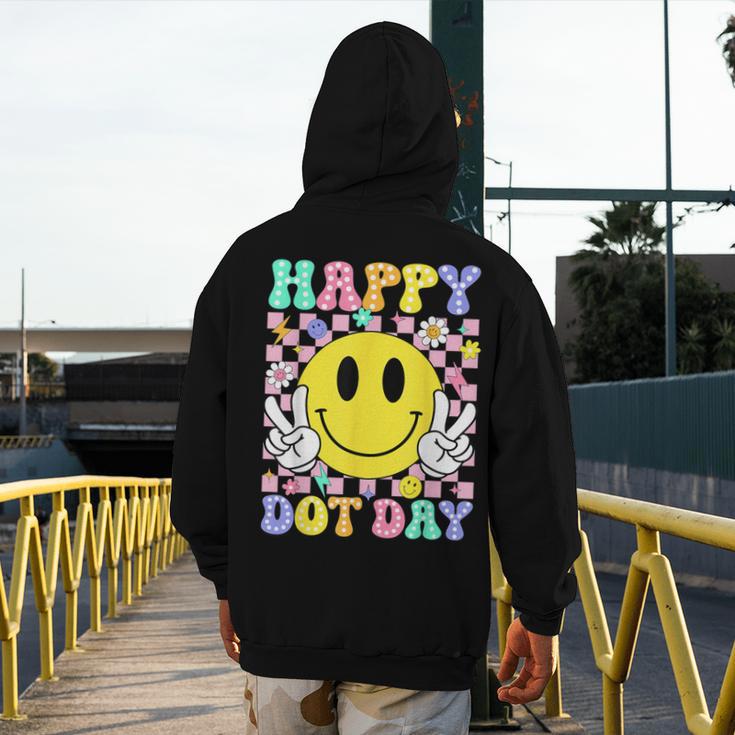 Happy Dot Day Shirts Teacher Student Girls Kids Smile Face Men's Hoodie Back Print, funny design Happy Dot Day Shirts Teacher Student Girls Kids Smile Face Men's Hoodie Back Print, funny design