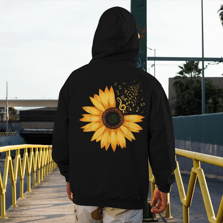 Music For Men Women Music Teacher Music Lover Men's Hoodie Back Print, funny design