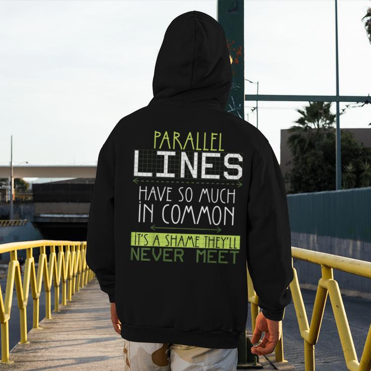 Nerdy Math Lovers Geometry Pun Mathematics Teachers Men's Hoodie Back Print, funny design Nerdy Math Lovers Geometry Pun Mathematics Teachers Men's Hoodie Back Print, funny design