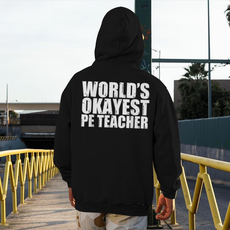PE Teacher Men's Hoodie Back Print, Pe Teacher Gifts, funny design PE Teacher Men's Hoodie Back Print, Pe Teacher Gifts, funny design