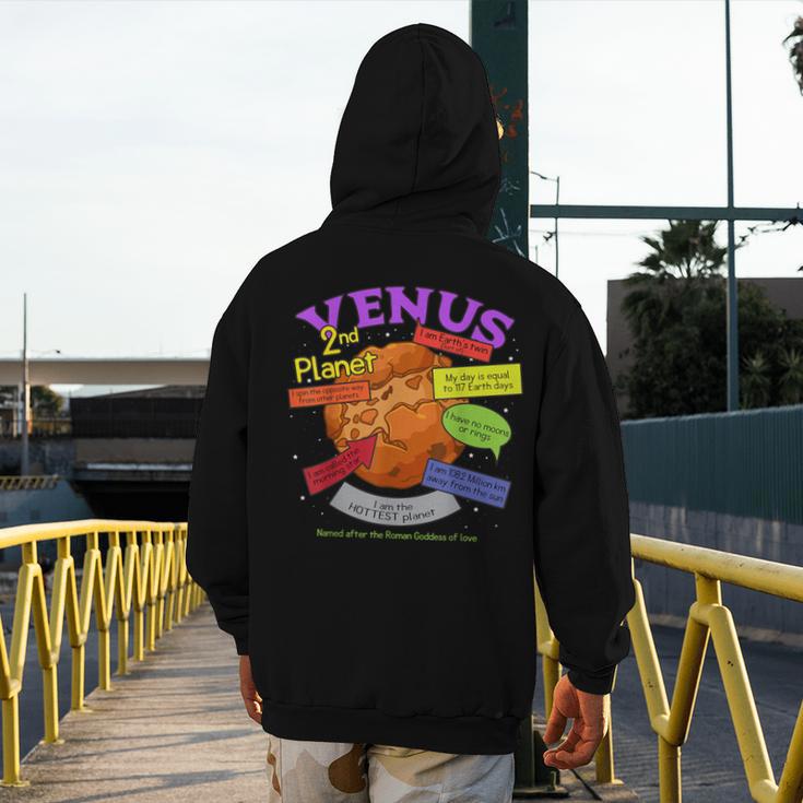 Perfect Planets Teachers Shirts Venus For Solar System Men's Hoodie Back Print, funny design