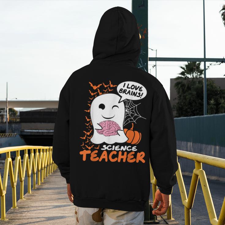 Science Teacher Cute Ghost Halloween Teacher Men Women Men's Hoodie Back Print, Science Teacher Gifts, funny design Science Teacher Cute Ghost Halloween Teacher Men Women Men's Hoodie Back Print, Science Teacher Gifts, funny design
