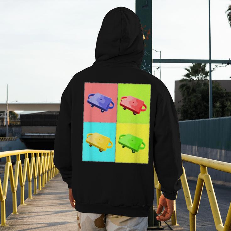 Scooter Physical Education PE Gym Teacher Men's Hoodie Back Print, Pe Teacher Gifts, funny design