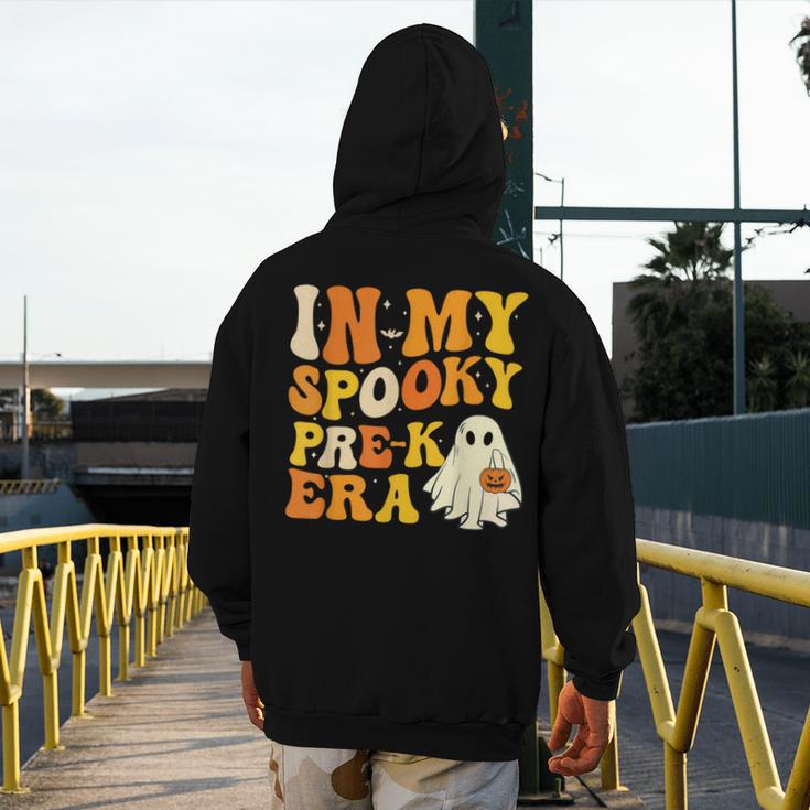 In My Spooky PRE-K Teacher Era Halloween Costume Tee Men's Hoodie Back Print, funny design In My Spooky PRE-K Teacher Era Halloween Costume Tee Men's Hoodie Back Print, funny design