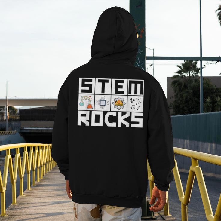 STEM Rocks Science Technology Engineering Math STEM Teacher Men's Hoodie Back Print, Science Teacher Gifts, funny design STEM Rocks Science Technology Engineering Math STEM Teacher Men's Hoodie Back Print, Science Teacher Gifts, funny design