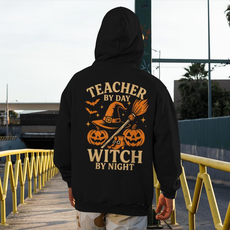 Teacher By Day Witch By Night Halloween Teacher Witch Men's Hoodie Back Print, funny design Teacher By Day Witch By Night Halloween Teacher Witch Men's Hoodie Back Print, funny design