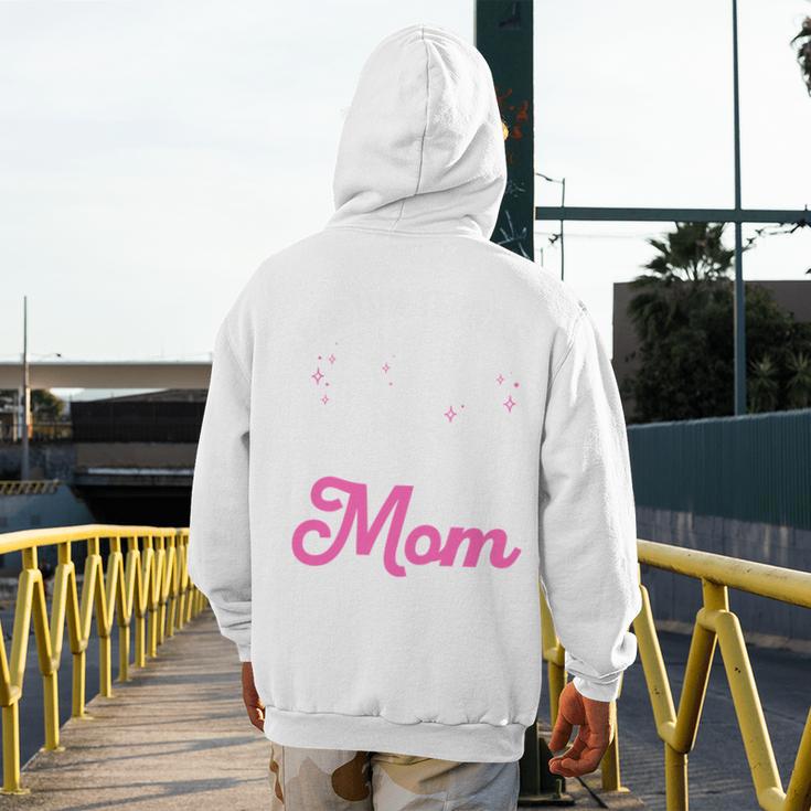 Boston Terrier Mom Men's Hoodie Back Print, Couple Gifts, Mom Gifts, Boston Terrier Mom Gifts, funny design