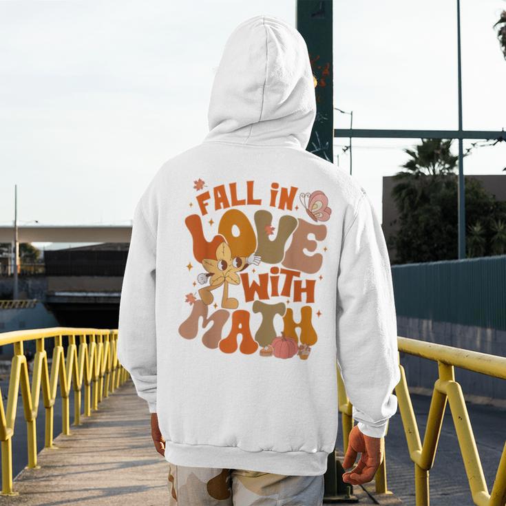 Fall In Love With Science Math Teacher Fall Thanksgiving Men's Hoodie Back Print, Science Teacher Gifts, funny design Fall In Love With Science Math Teacher Fall Thanksgiving Men's Hoodie Back Print, Science Teacher Gifts, funny design