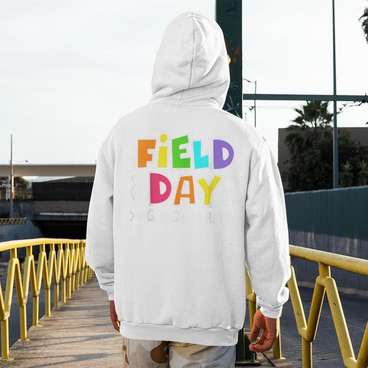 Field Day Green Team For Teacher Kids Field Day Games Men's Hoodie Back Print, funny design Field Day Green Team For Teacher Kids Field Day Games Men's Hoodie Back Print, funny design