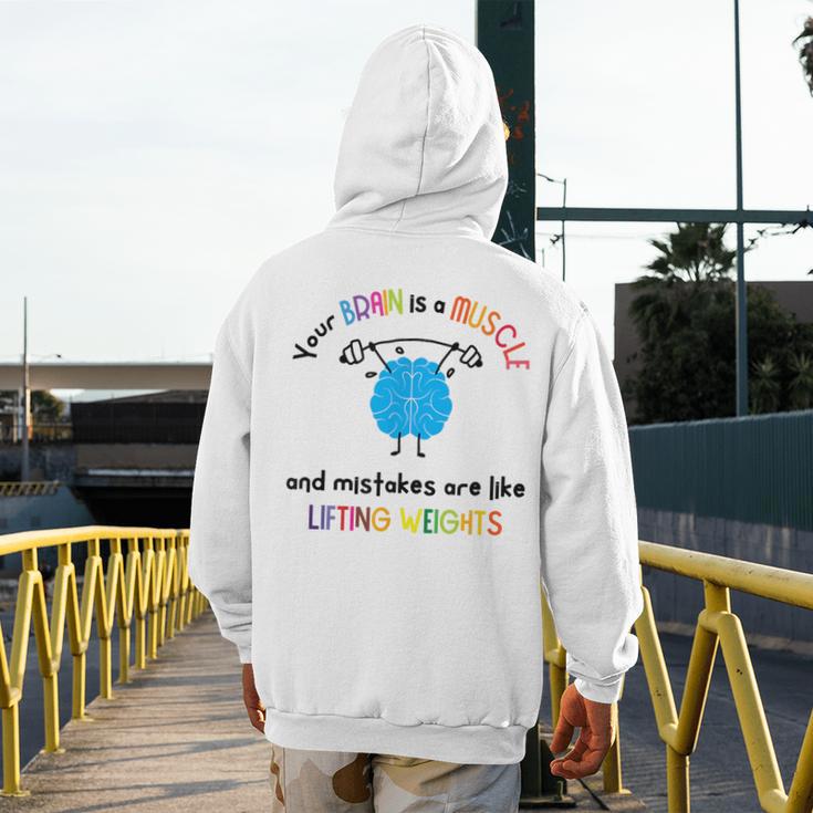 Growth Mindset Tee Teacher Quotes Men Women Kids Men's Hoodie Back Print, funny design Growth Mindset Tee Teacher Quotes Men Women Kids Men's Hoodie Back Print, funny design