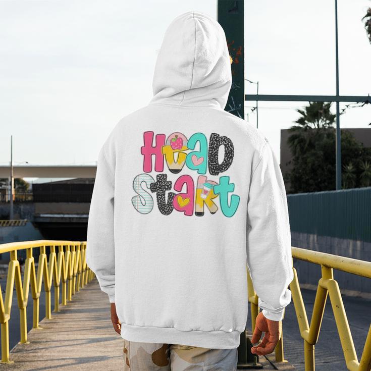 Head Start Team Homeschool Teacher Headstart Back To School Men's Hoodie Back Print, funny design Head Start Team Homeschool Teacher Headstart Back To School Men's Hoodie Back Print, funny design