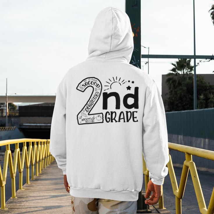 Hello On To 2nd Grade Teachers Boys And Team Secound Grade Men's Hoodie Back Print, funny design Hello On To 2nd Grade Teachers Boys And Team Secound Grade Men's Hoodie Back Print, funny design