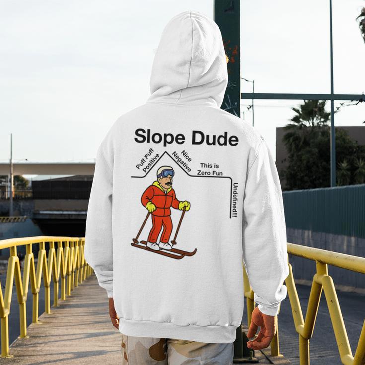 Nerdy Slope Dude Geometry Algebra Math Teacher Men's Hoodie Back Print, funny design Nerdy Slope Dude Geometry Algebra Math Teacher Men's Hoodie Back Print, funny design