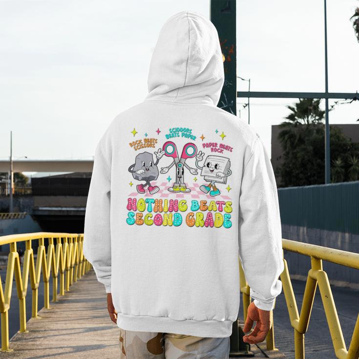 Nothing Beats 2nd Second Grade Back To School Teacher Kids Men's Hoodie Back Print, 2nd Grade Teacher Gifts, funny design Nothing Beats 2nd Second Grade Back To School Teacher Kids Men's Hoodie Back Print, 2nd Grade Teacher Gifts, funny design