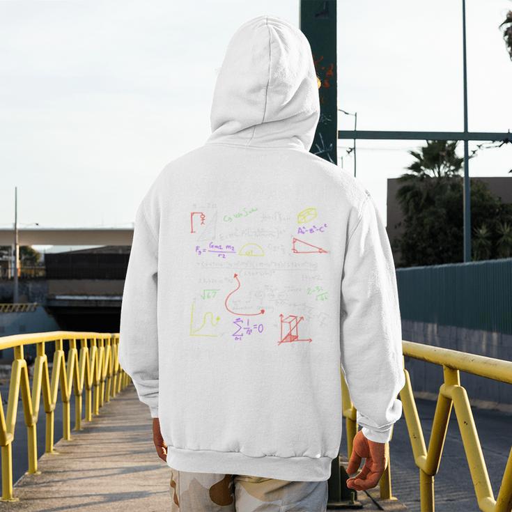 What Part Of Don't You Understand Math Teacher Premium Tri-Blend Men's Hoodie Back Print, funny design