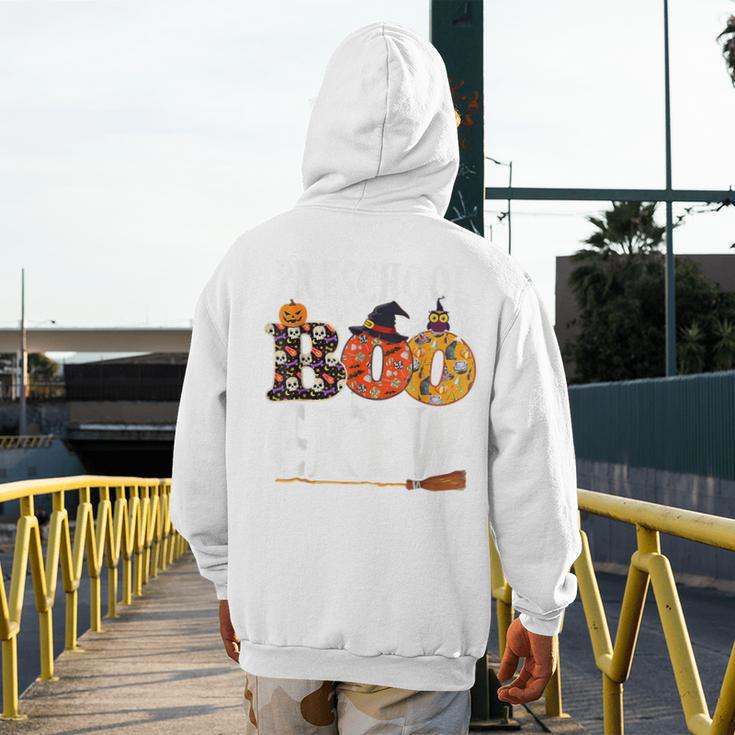 Preschool Boo Crew Teacher Halloween Men's Hoodie Back Print, funny design Preschool Boo Crew Teacher Halloween Men's Hoodie Back Print, funny design