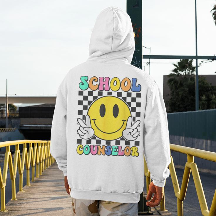 School Counselor Teacher Counseling Office School Guidance Men's Hoodie Back Print, funny design School Counselor Teacher Counseling Office School Guidance Men's Hoodie Back Print, funny design
