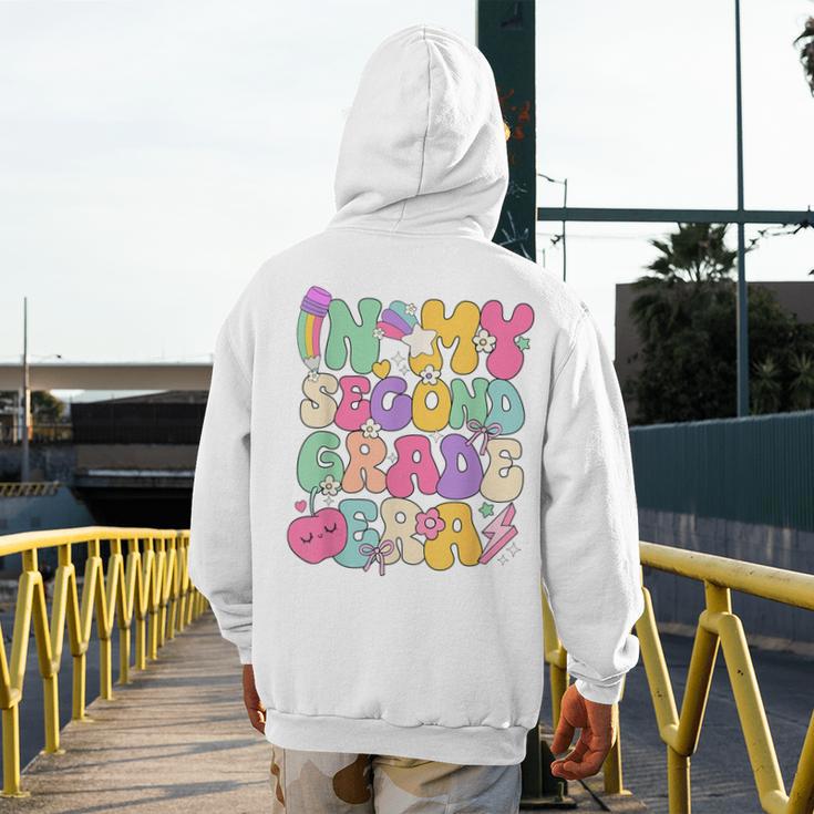 In My Second Grade Era Teachers Women Back To School Girls Men's Hoodie Back Print, funny design