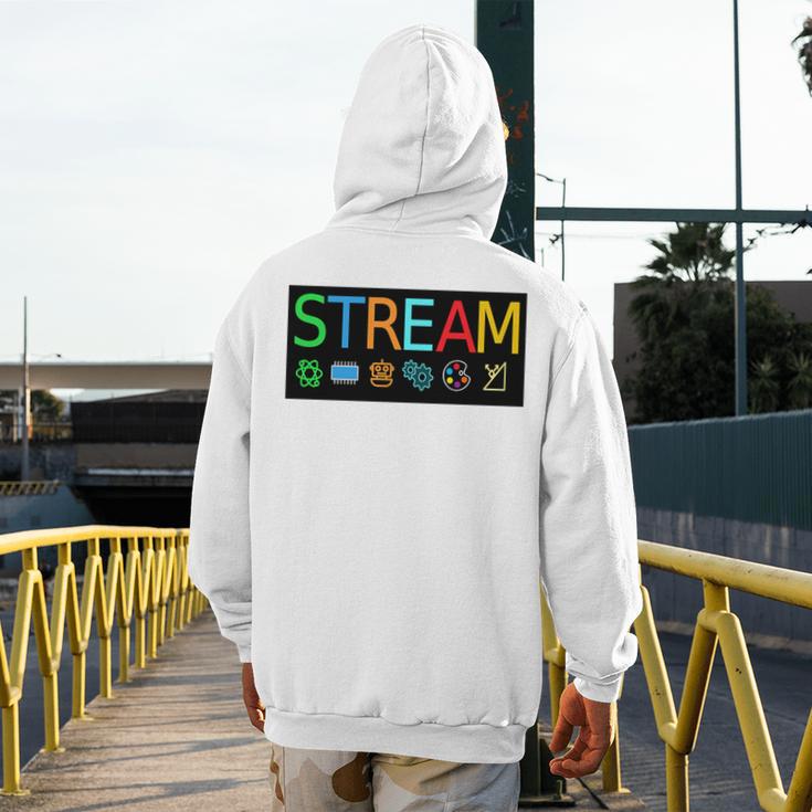 Stream Technology Robotics Shirt For Teachers And Students Premium Tri-Blend Men's Hoodie Back Print, funny design Stream Technology Robotics Shirt For Teachers And Students Premium Tri-Blend Men's Hoodie Back Print, funny design