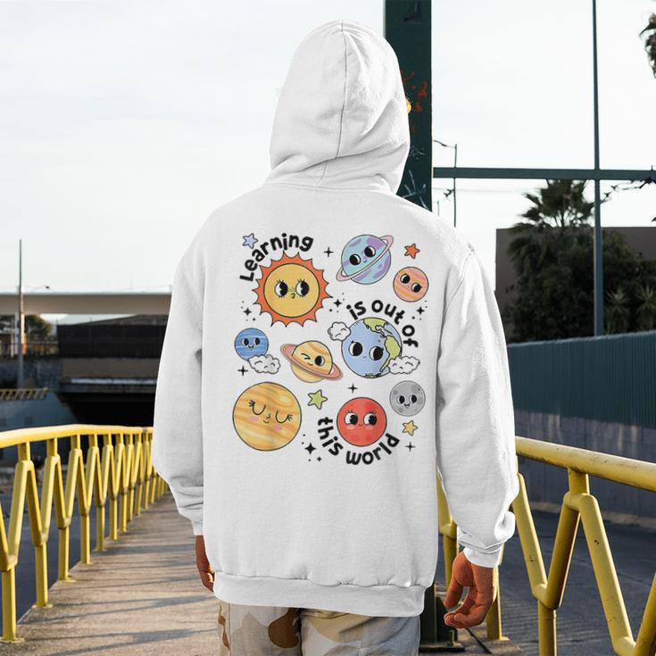 Teacher Space Science Learning Is Out Of World Solar System Men's Hoodie Back Print, Science Teacher Gifts, funny design Teacher Space Science Learning Is Out Of World Solar System Men's Hoodie Back Print, Science Teacher Gifts, funny design