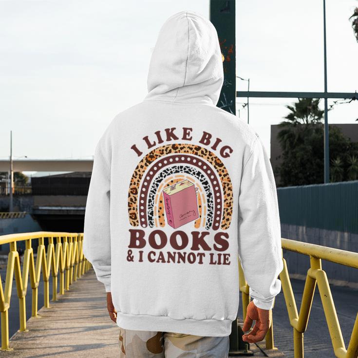 Teacher-TShirt I Like Big Books & I Cannot Lie Reading For Women Men's Hoodie Back Print, funny design Teacher-TShirt I Like Big Books & I Cannot Lie Reading For Women Men's Hoodie Back Print, funny design